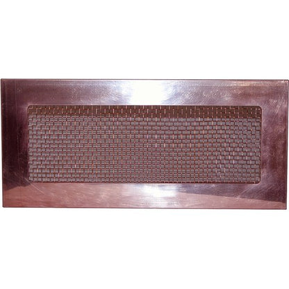 Thunderbird Foundation - Basement Vent, a rectangular metal cover with a central grid pattern, displayed on a white background.