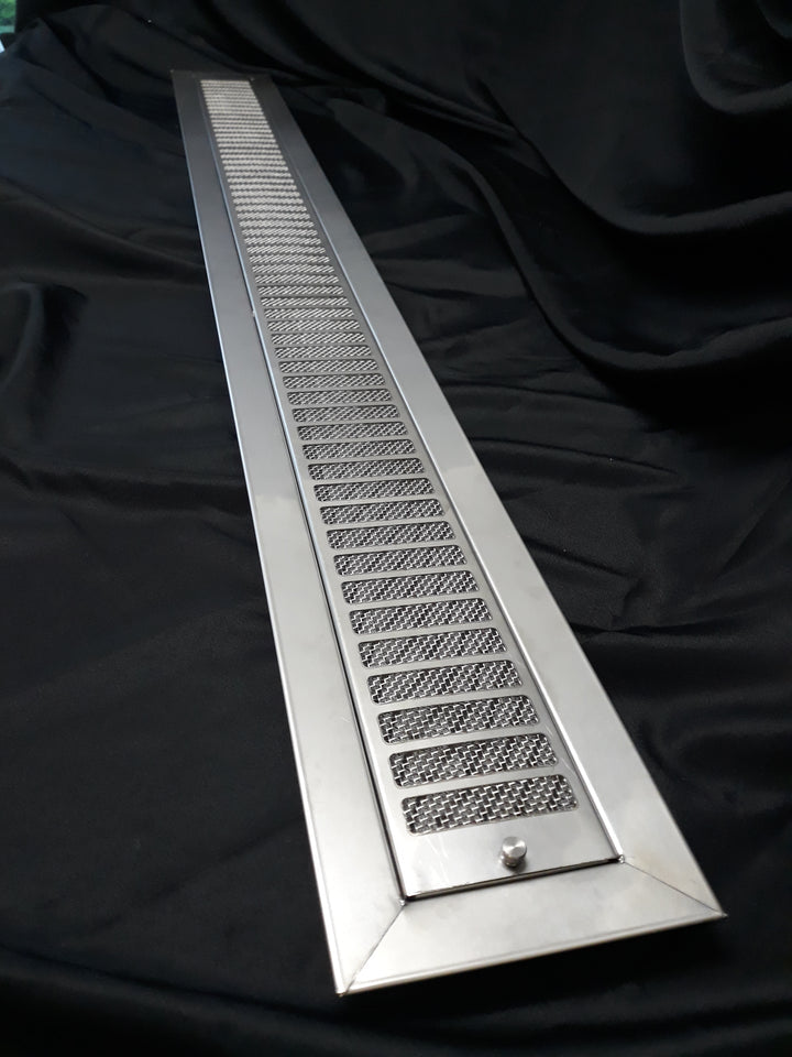 Stainless Steel Ember-Resistant Inspection Vent/Linear Soffit Vent