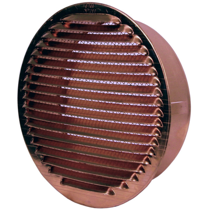 Large Round Soffit Vent With Screen (5" and 8")