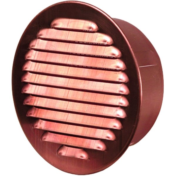 Large Round Soffit Vent With Screen (5" and 8")