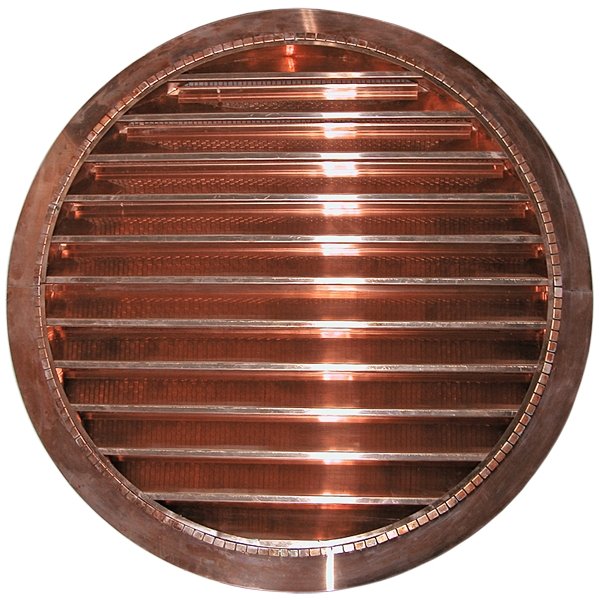 Round Louvered Gable Wall Vent