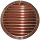 Round Louvered Gable Wall Vent