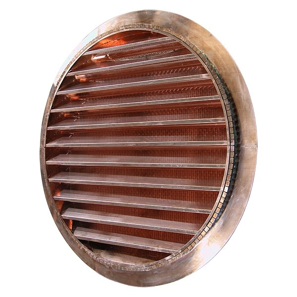 Round Louvered Gable Wall Vent